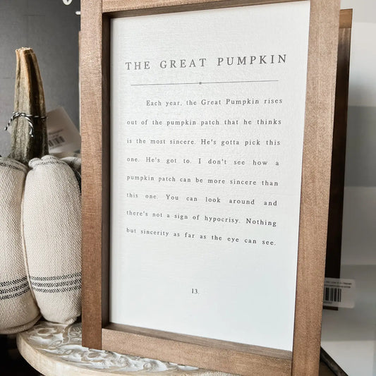 PREORDER: The Great Pumpkin