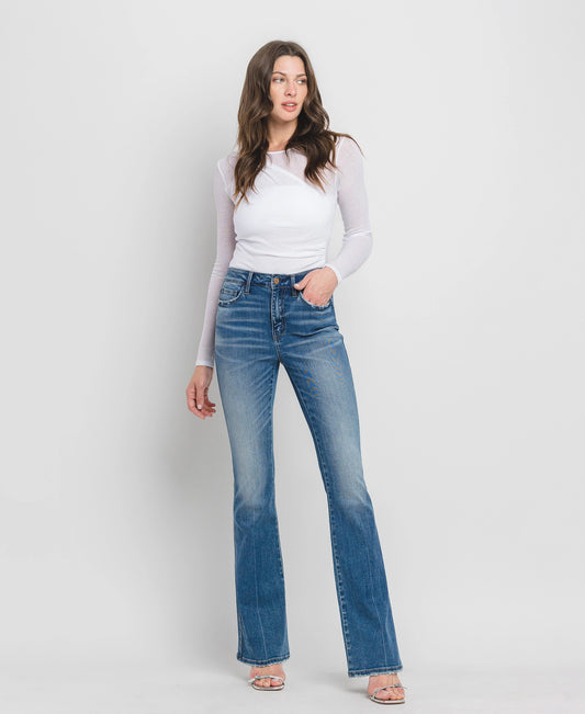 PREORDER: Flying Monkey High Rise Full Length Bootcut Jeans