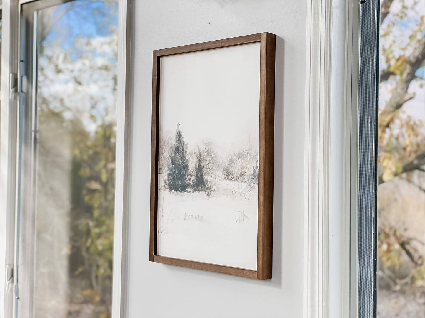 PREORDER: Winter Landscape | Winter Home Decor, Winter Wall Decor