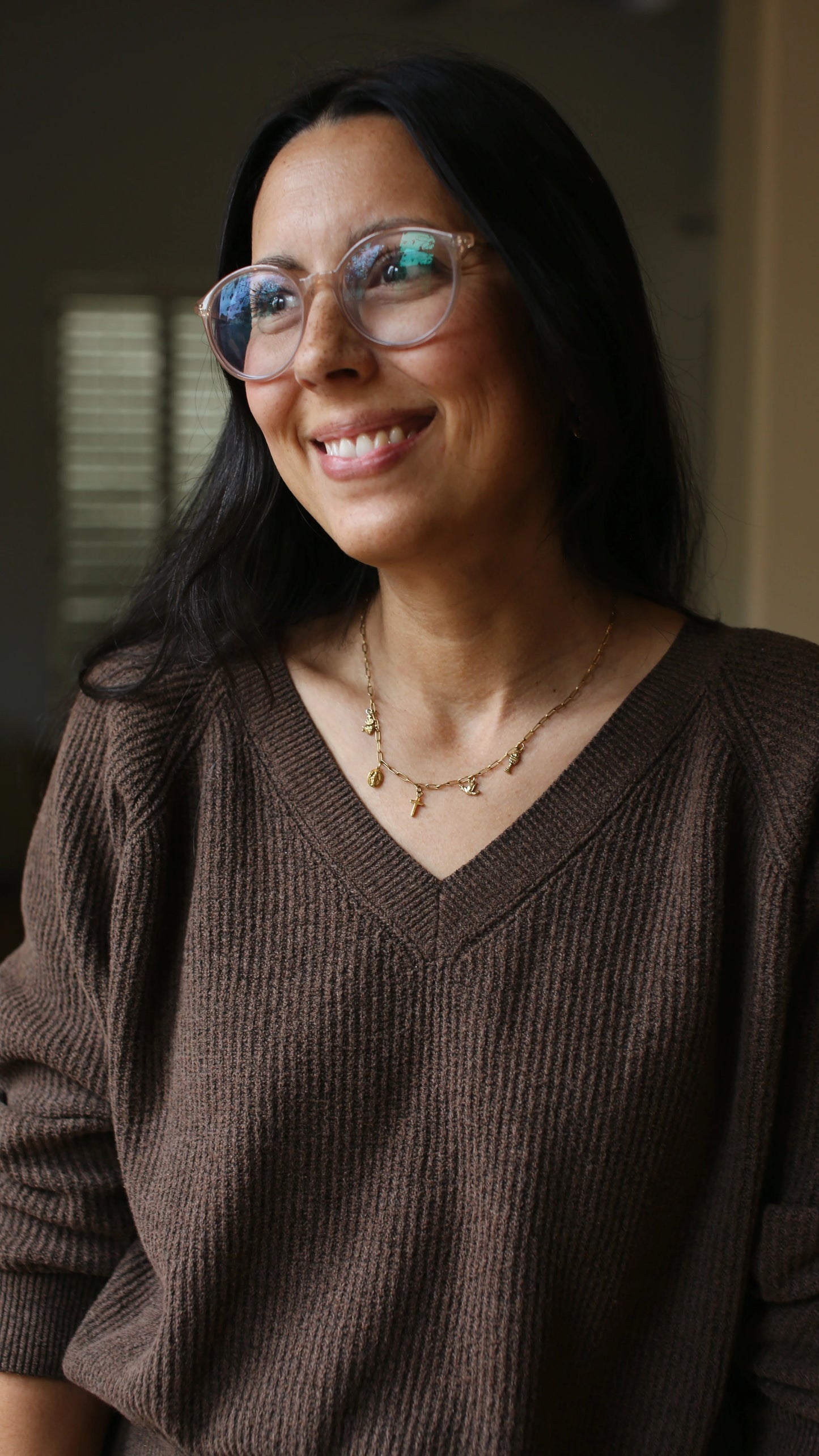 PREORDER: Catholic Gold Charm Bracelet or Necklace