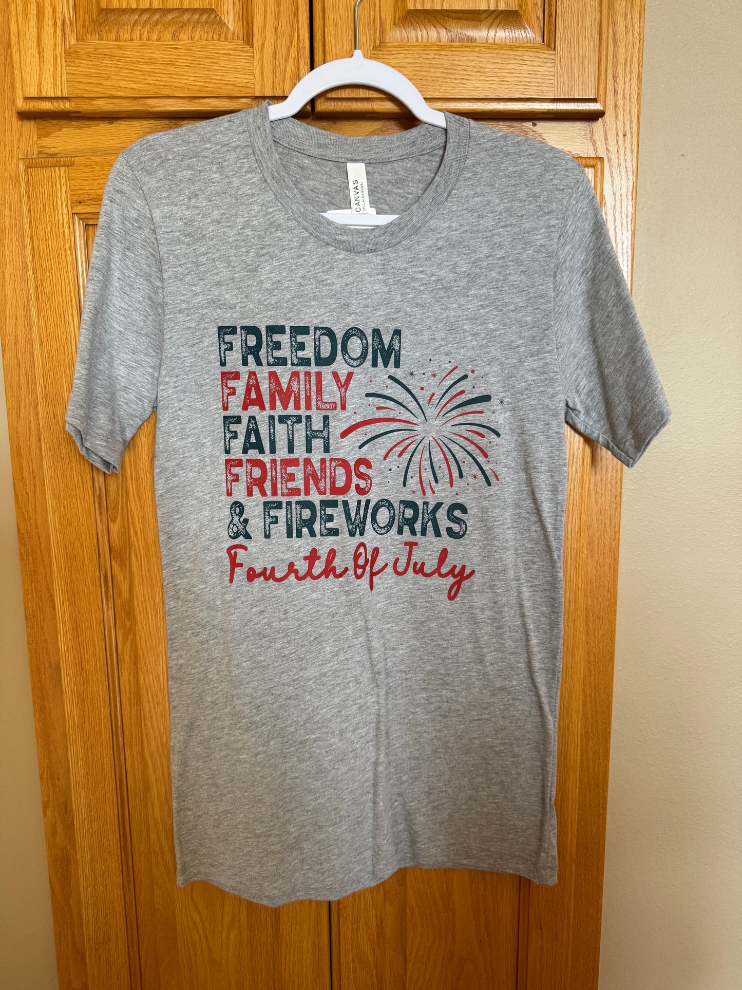 Fourth of July Tee (Gray)