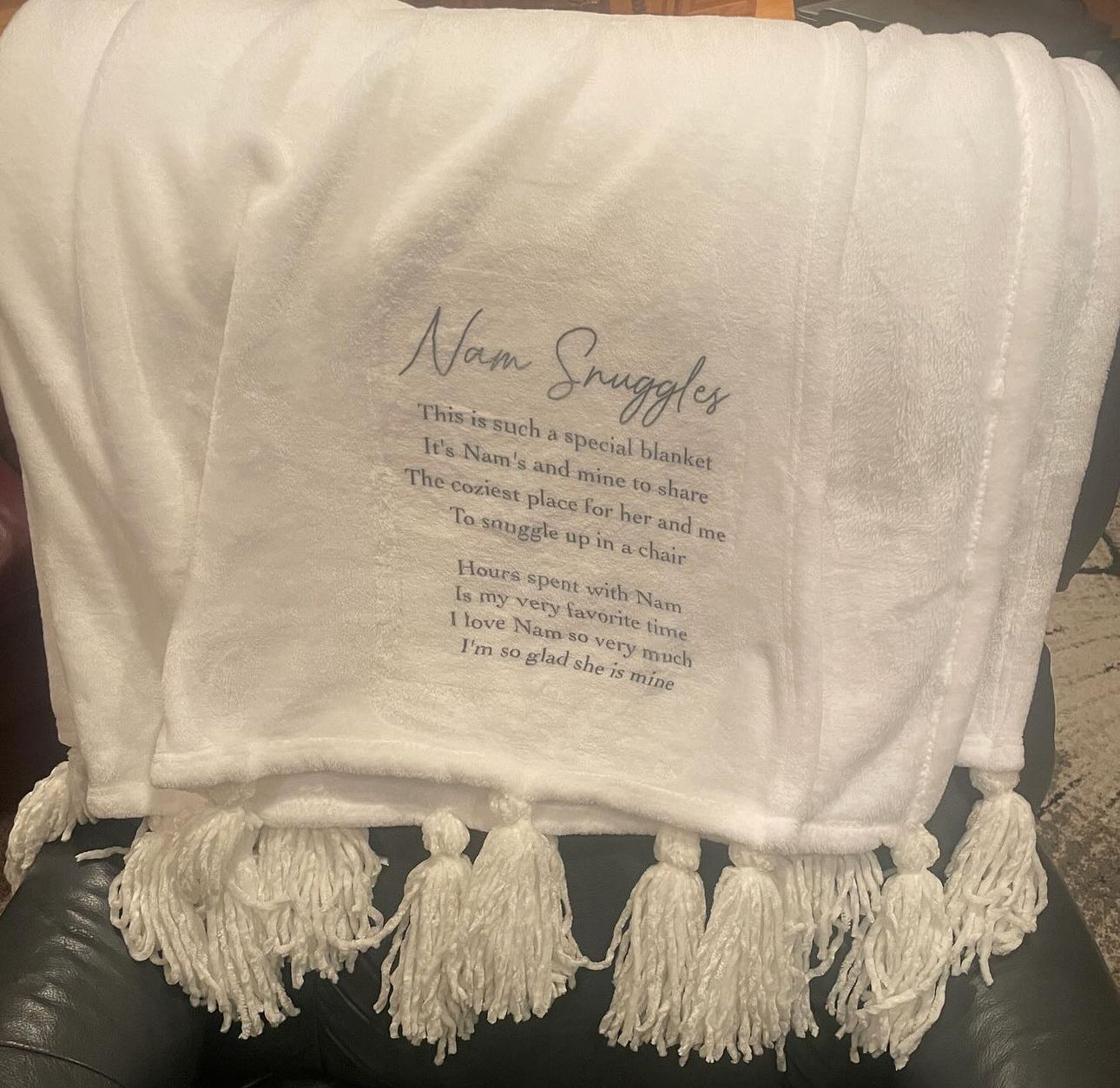 Personalized Blanket