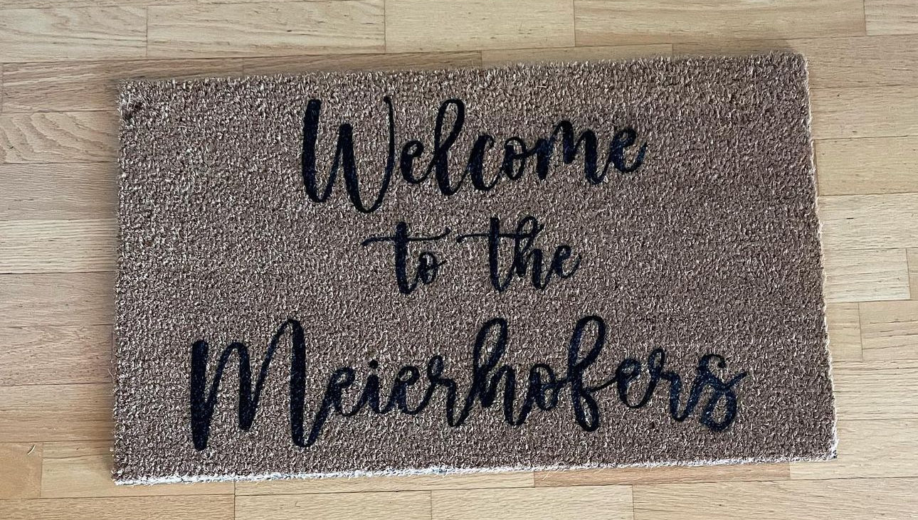 Custom Doormat 18x30