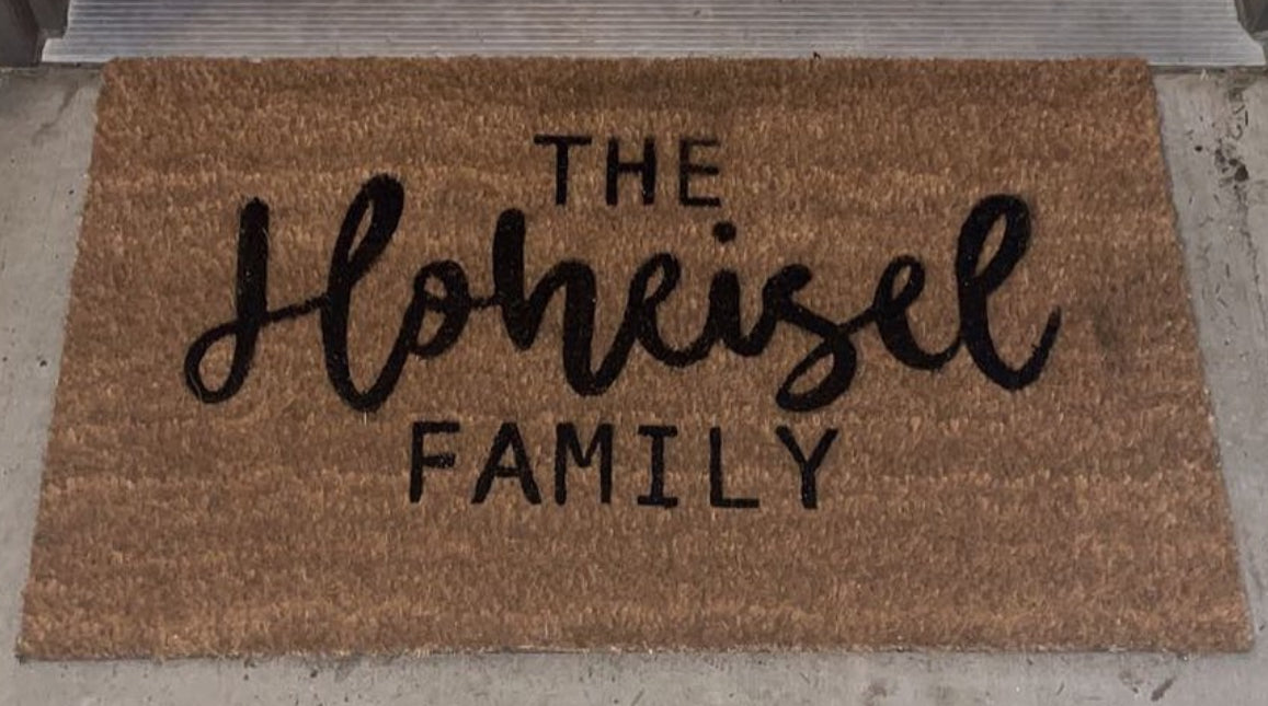 Custom Doormat 18x30