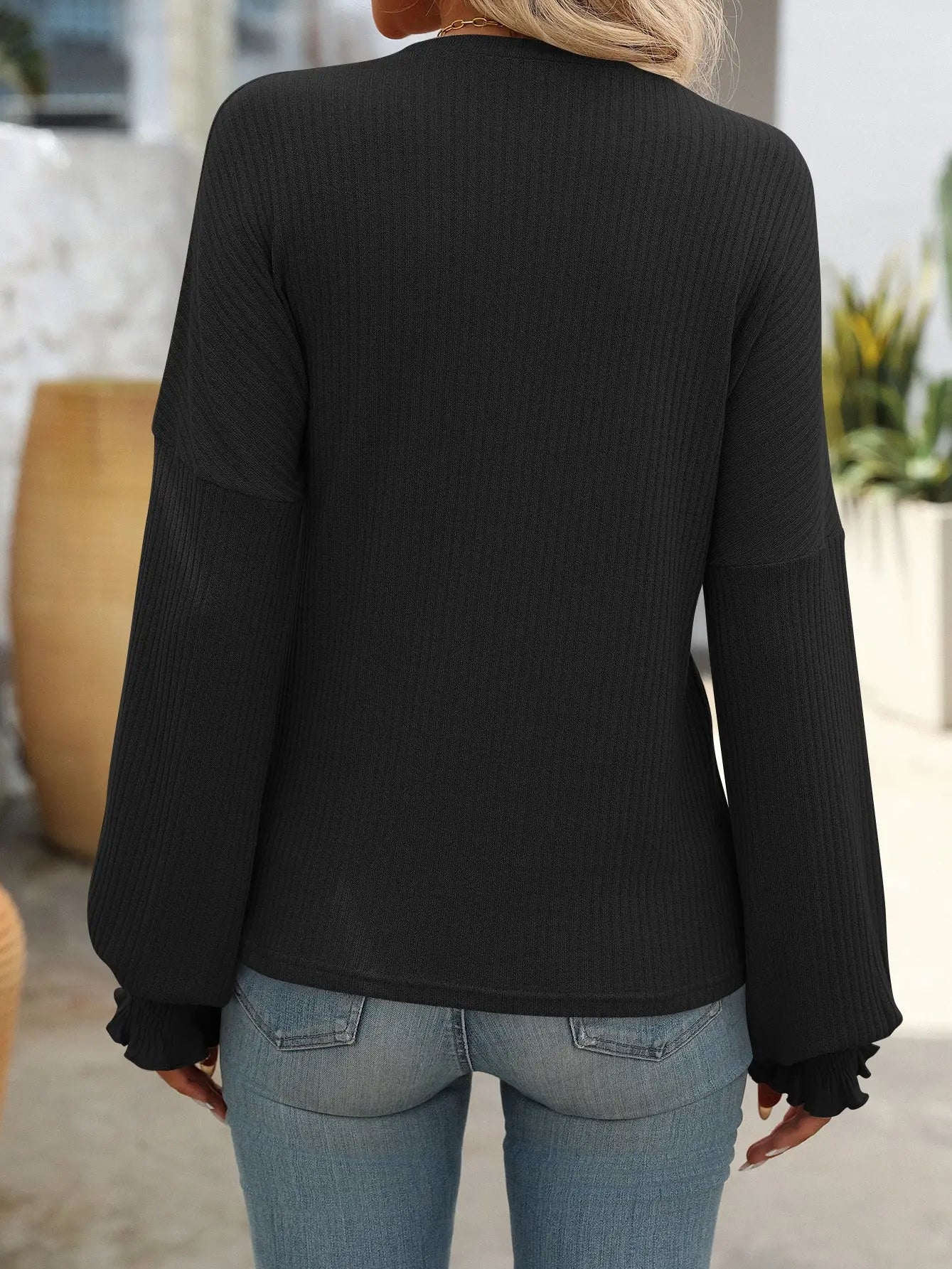 PREORDER:  Loose Long-Sleeved Sweater