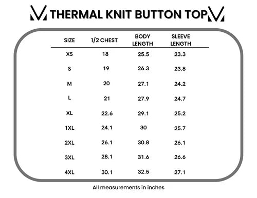 PREORDER: Thermal Knit Button Up