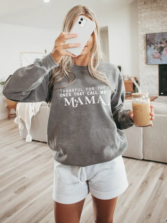 PREORDER: Thankful Mama Pullover