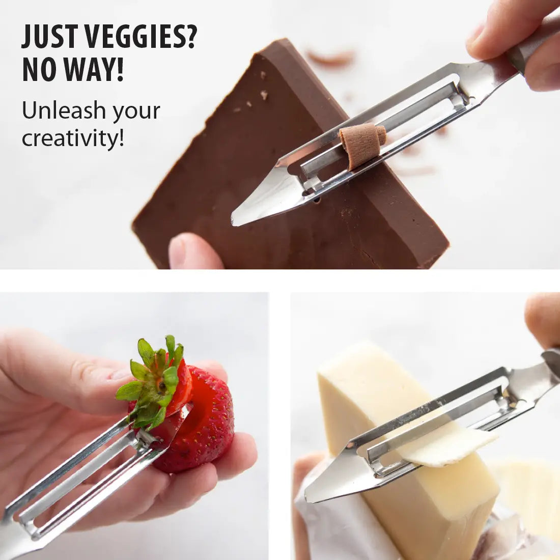 Rada Silver Vegetable Peeler