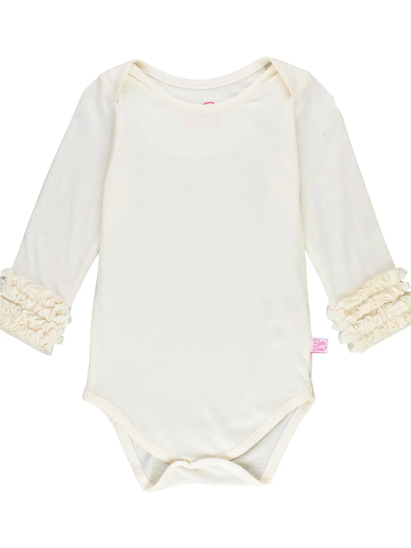 PREORDER: RuffleButts Ruffled Long Sleeve Bodysuit