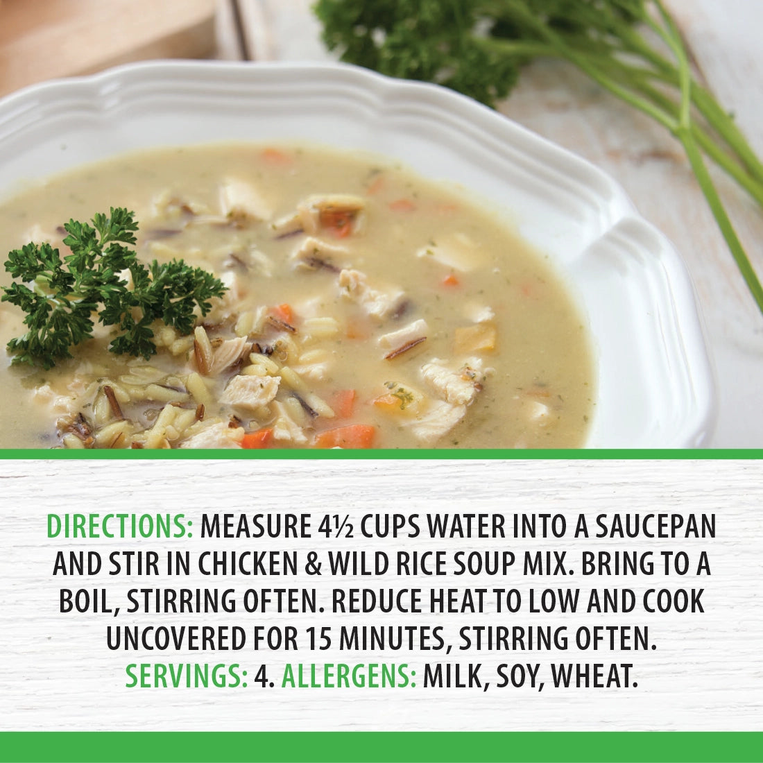 PREORDER: Rada Chicken and Wild Rice Soup Mix