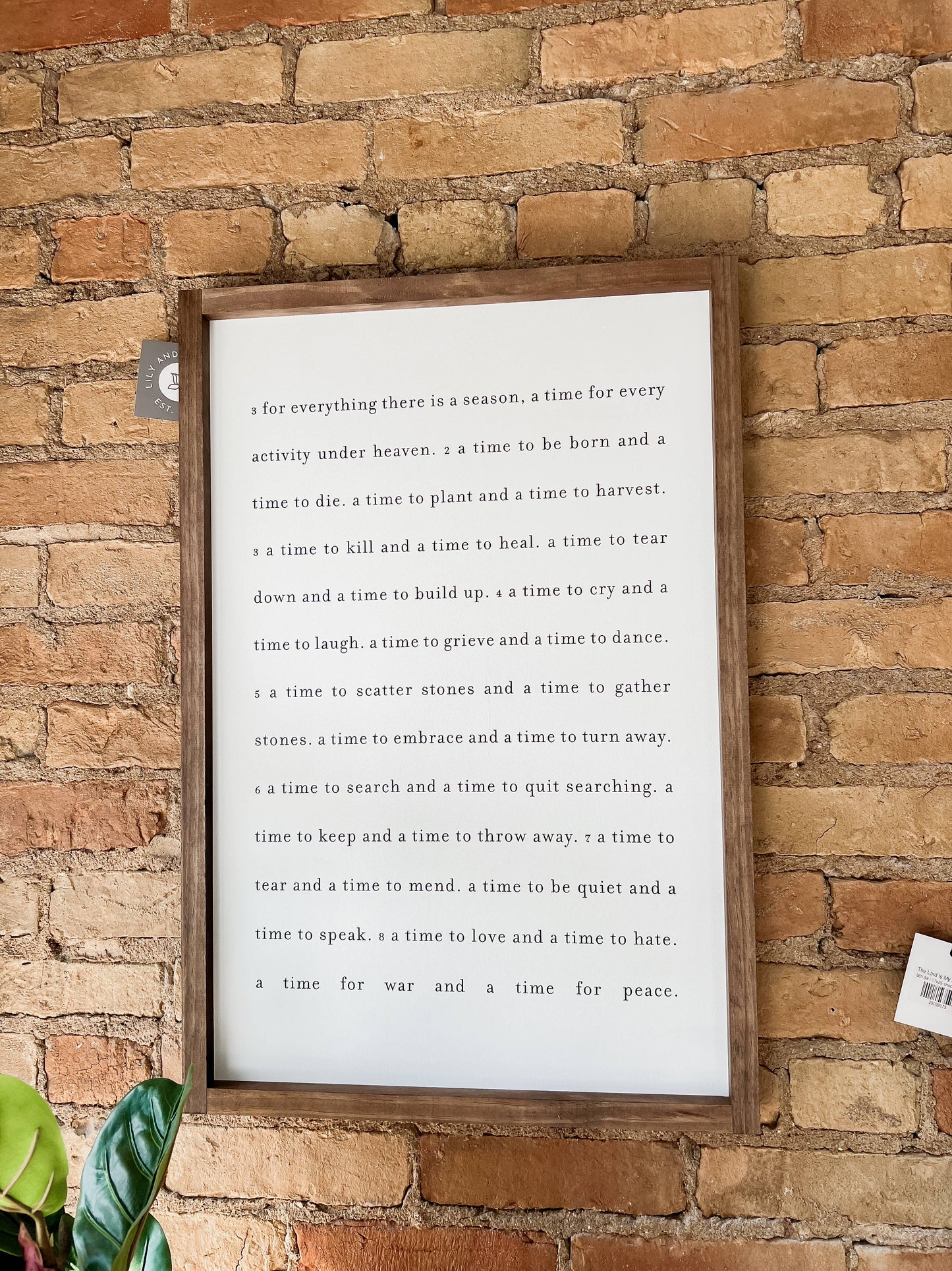 For Everything There Is A Season, Ecclesiastes 3 | Christian