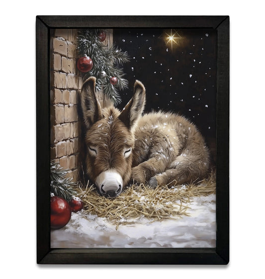 PREORDER: Christmas Donkey Box Frame