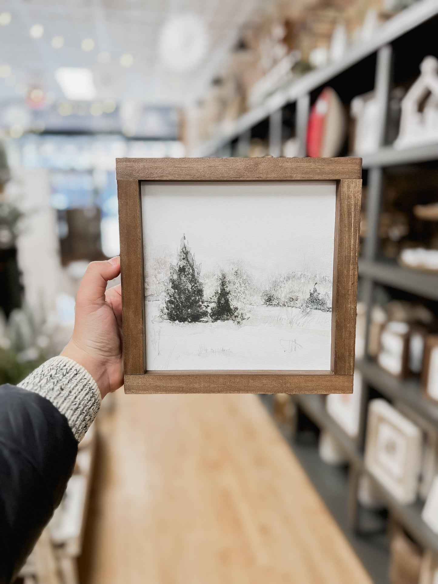 PREORDER: Winter Landscape | Winter Home Decor, Winter Wall Decor