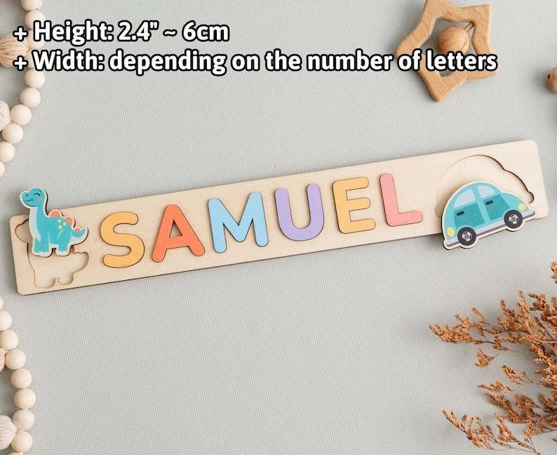 PREORDER: Custom Name Puzzles