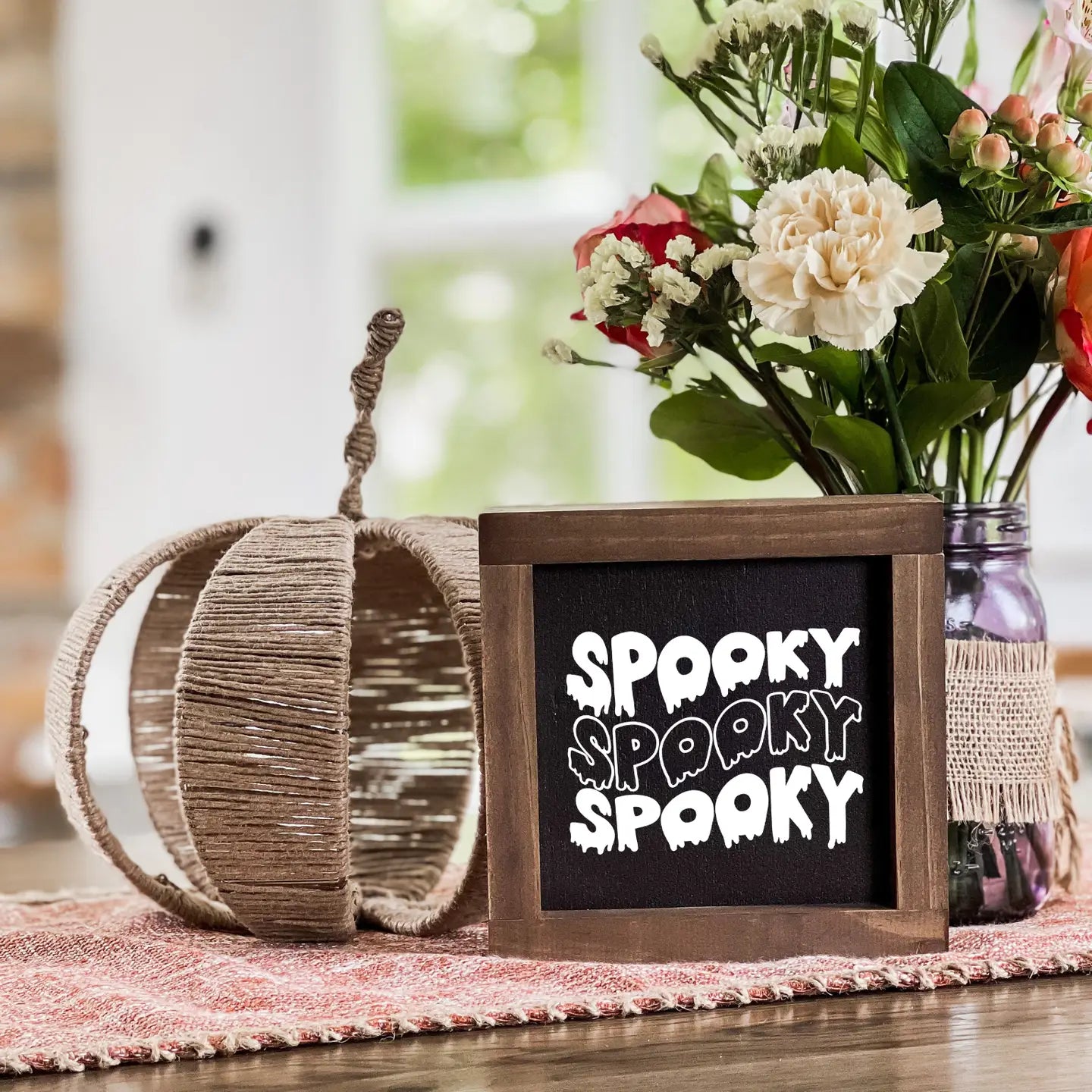 PREORDER: Spooky Halloween Wood Sign | Halloween Wall Decor