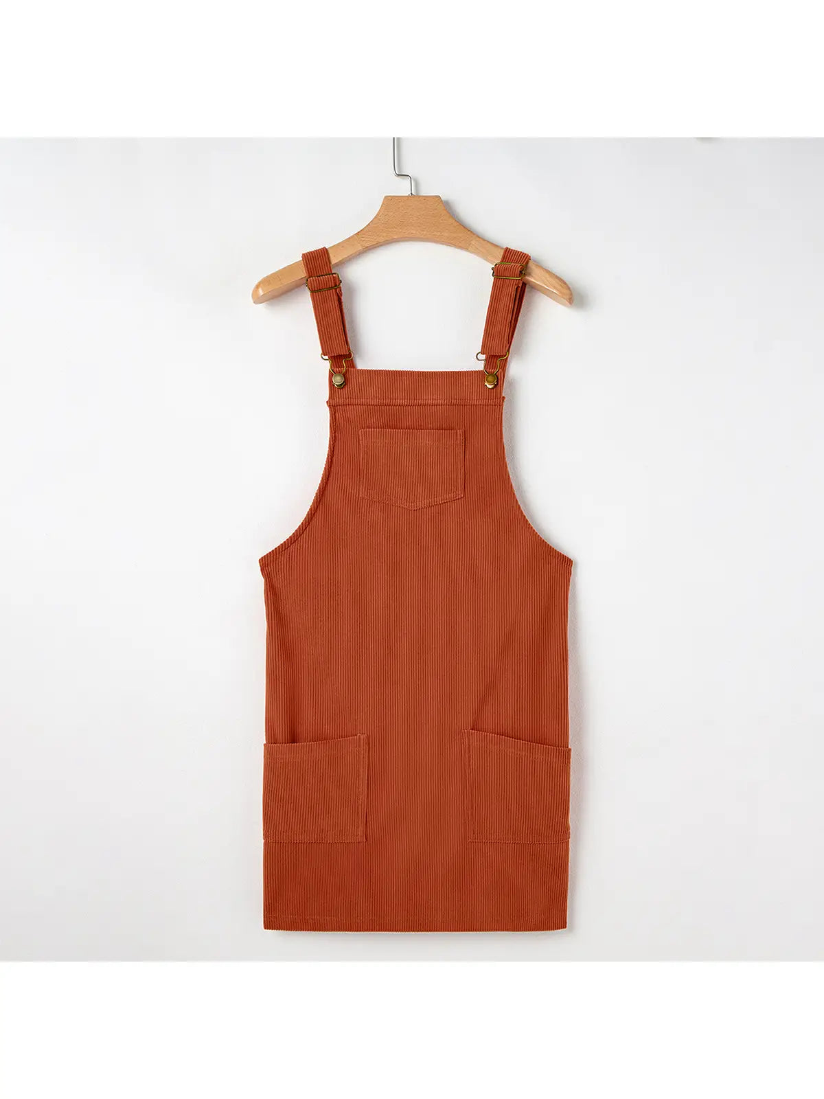 PREORDER: Sleeveless Corduroy Overall Dress