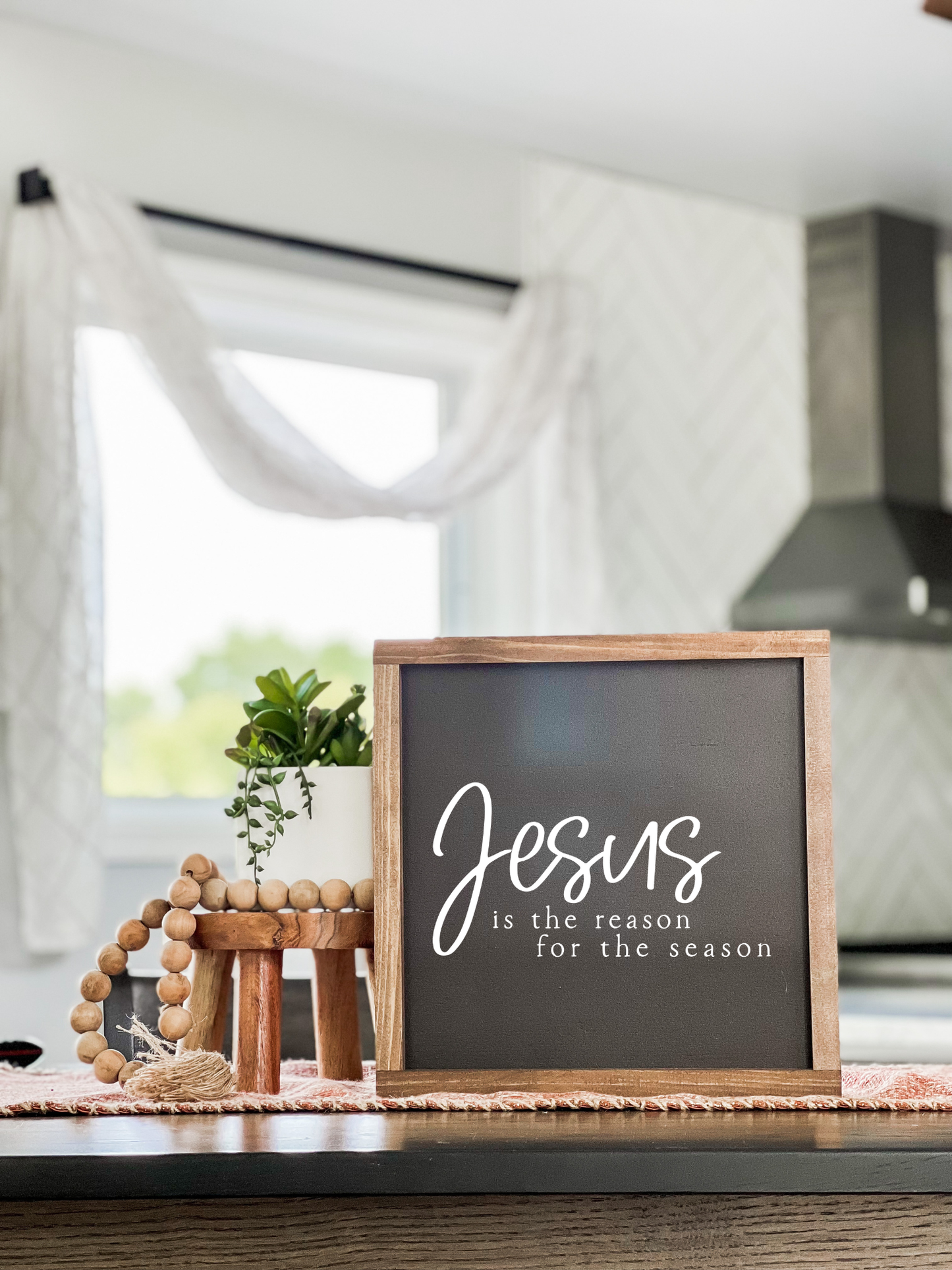 Jesus is the Reason for the Season | Christmas Wall Decor