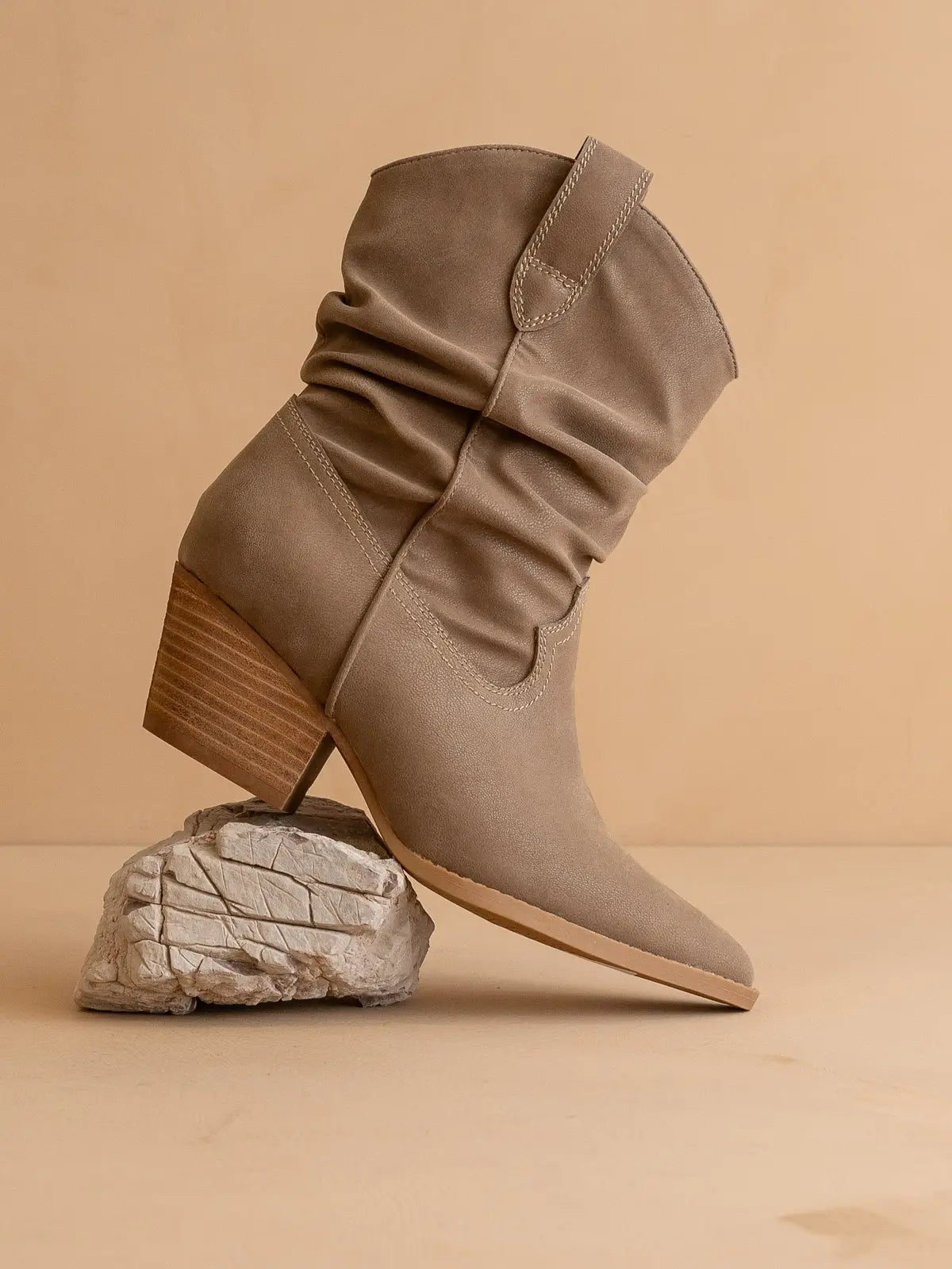 PREORDER: The Kit | Slouchy Western Bootie