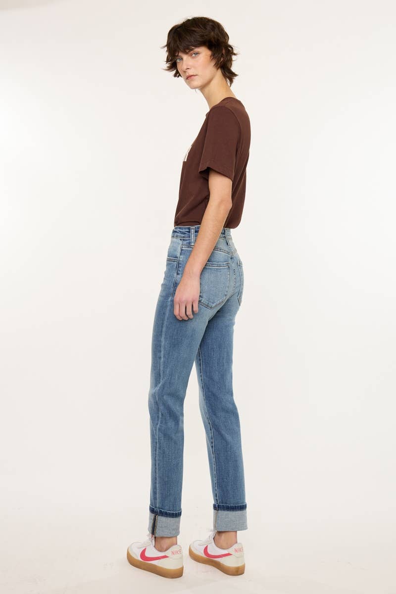HIGH RISE SKINNY STRAIGHT-KC20101M