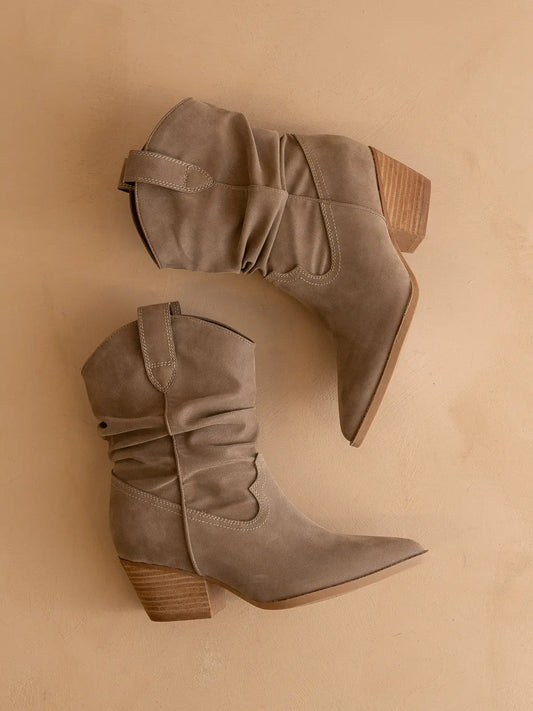 PREORDER: The Kit | Slouchy Western Bootie