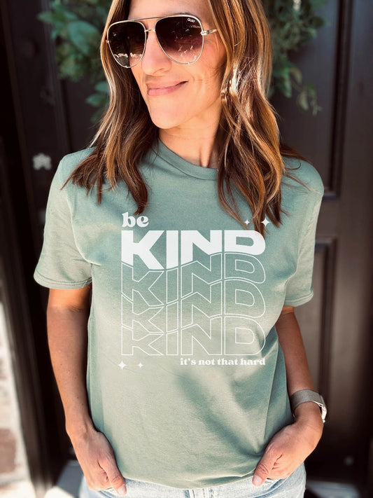 PREORDER: Be Kind not that hard heavyweight tee
