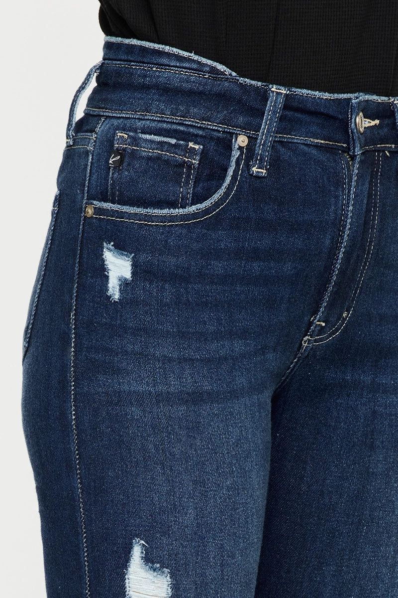 PREORDER: KanCan High Rise Wide Hem Bootcut JEANS