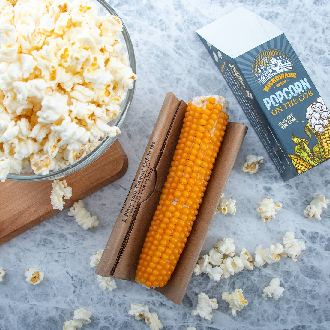 Rada Popcorn on the Cob