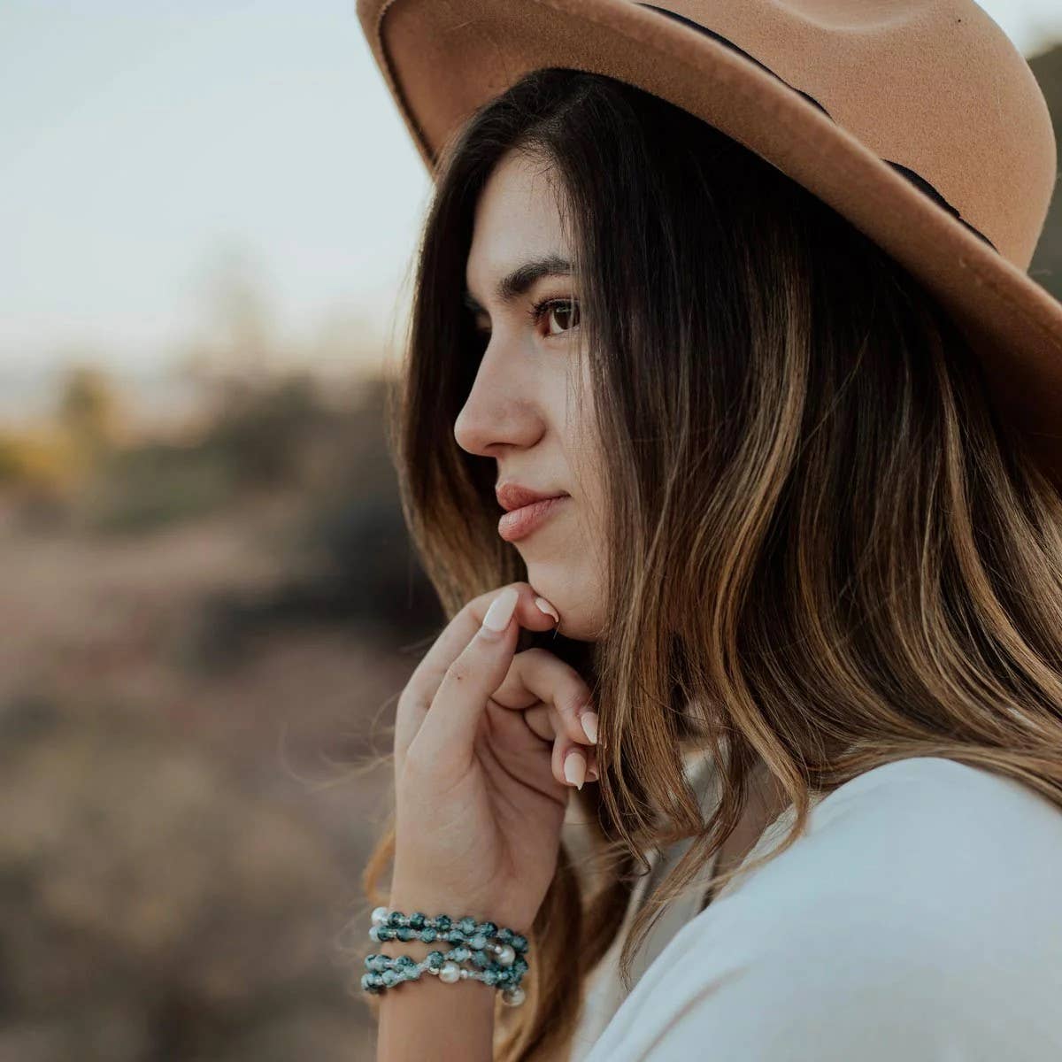 Miracles Rosary Wrap - Silver / Black