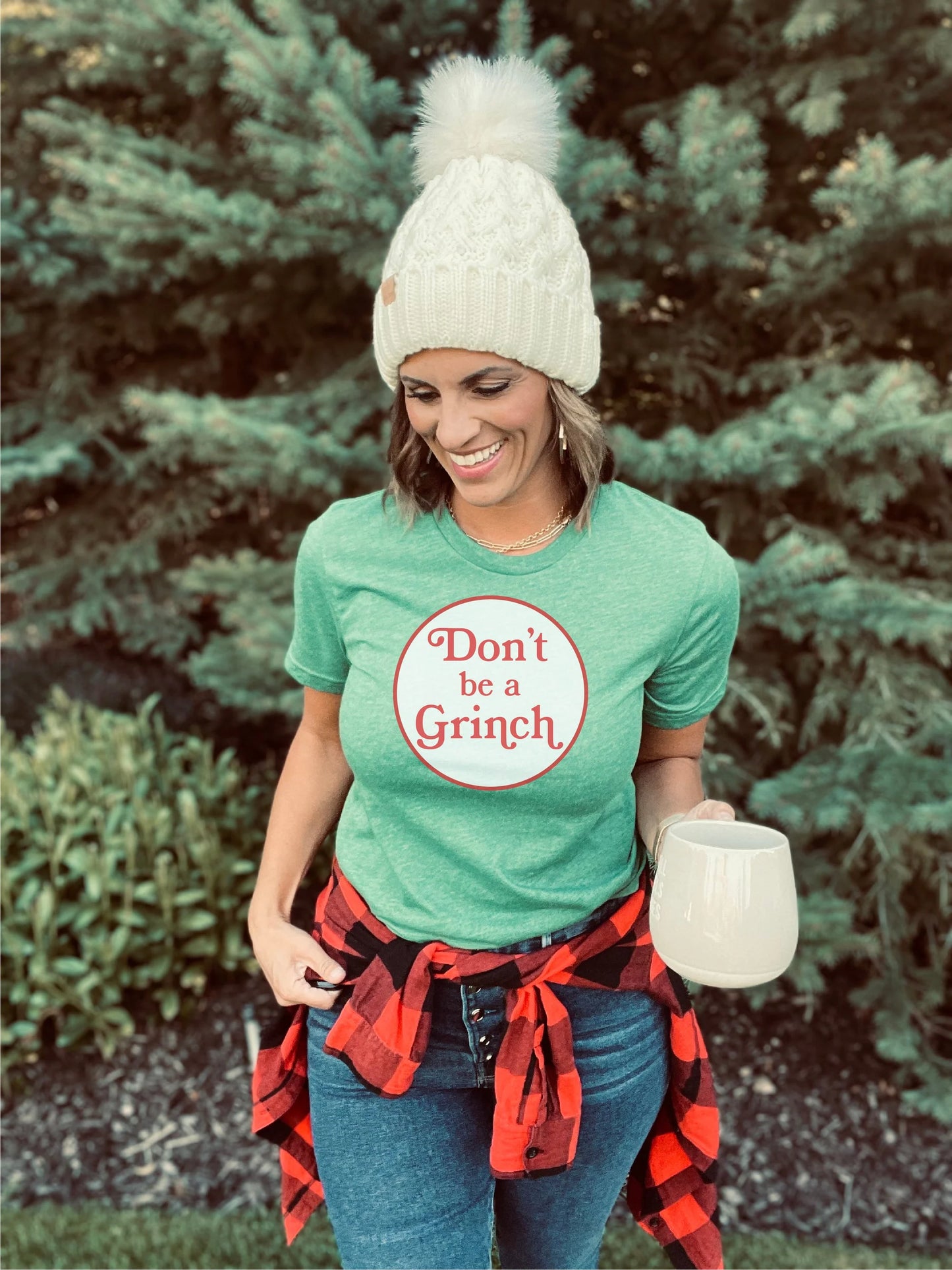 PREORDER: Don't be a grinch (tee or sweatshirt)