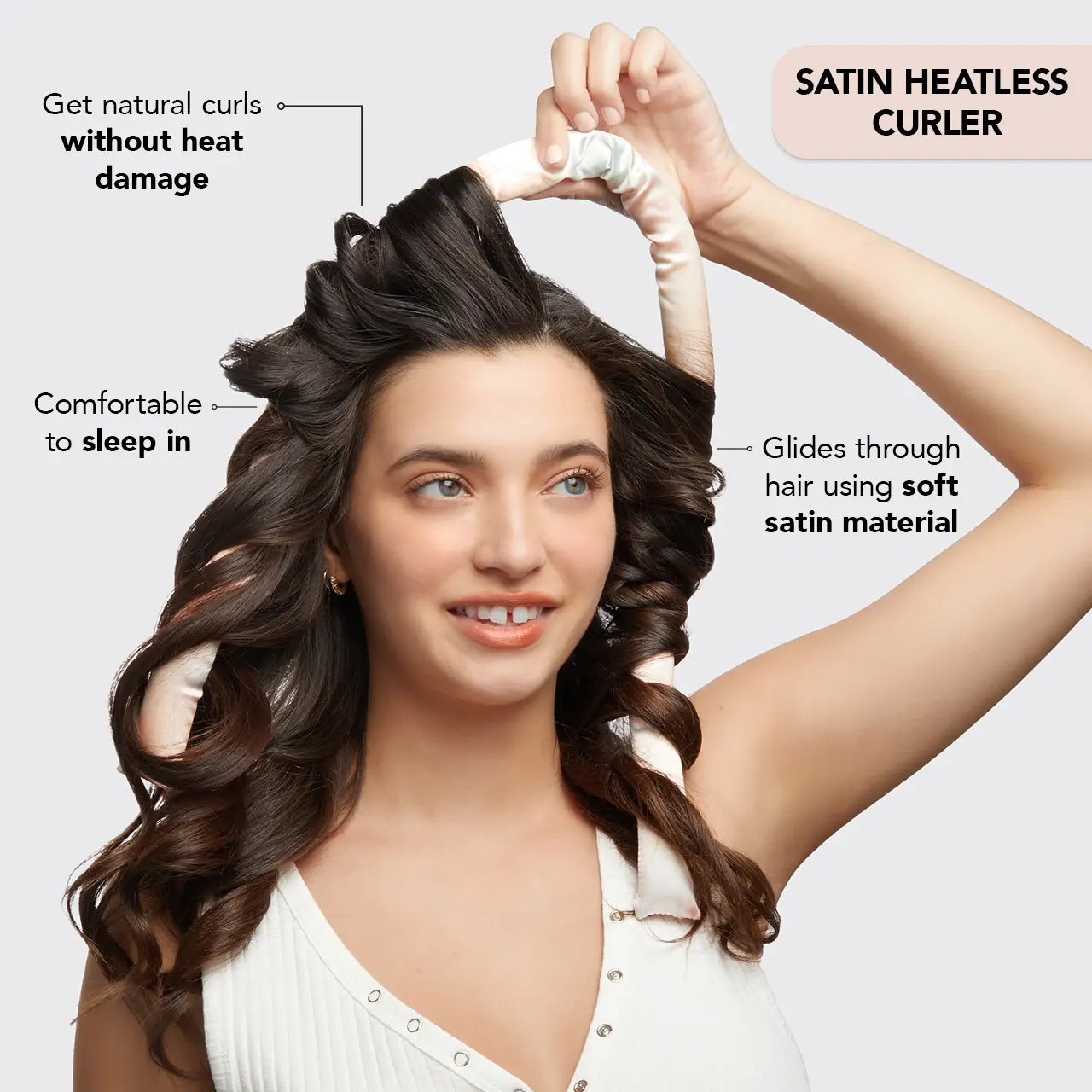 PREORDER: Kitsch Satin Heatless Curling Set