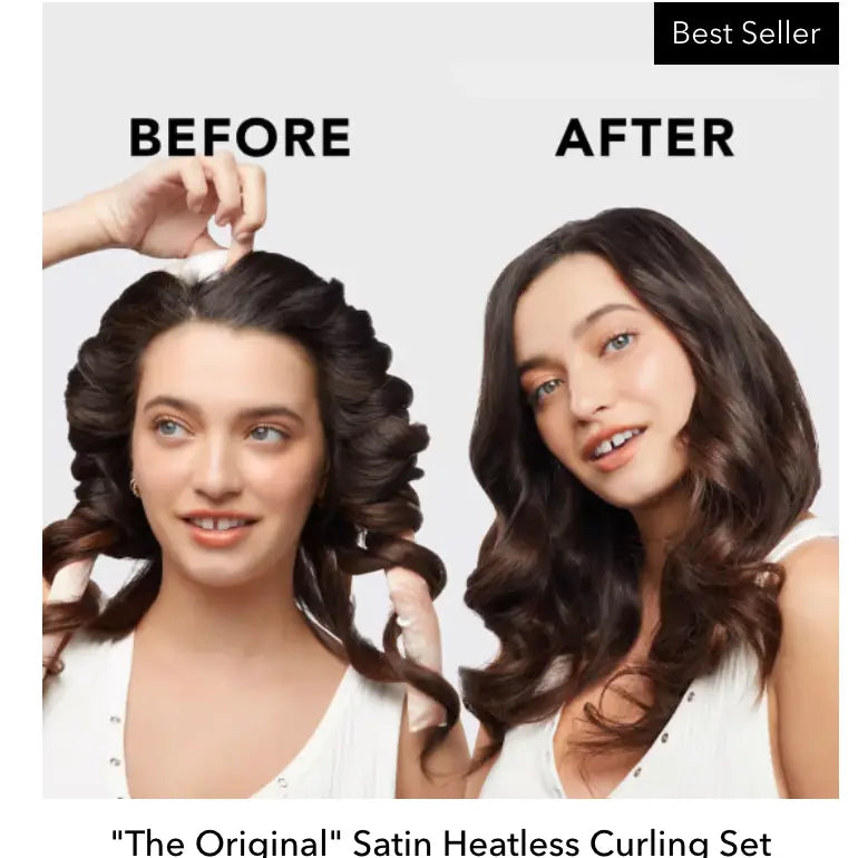 PREORDER: Kitsch Satin Heatless Curling Set