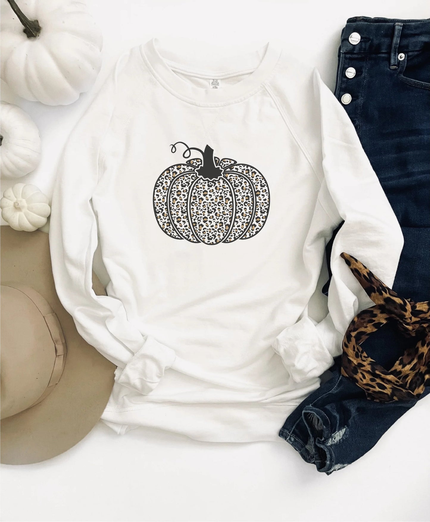 PREORDER: Leopard Pumpkin Sweatshirt