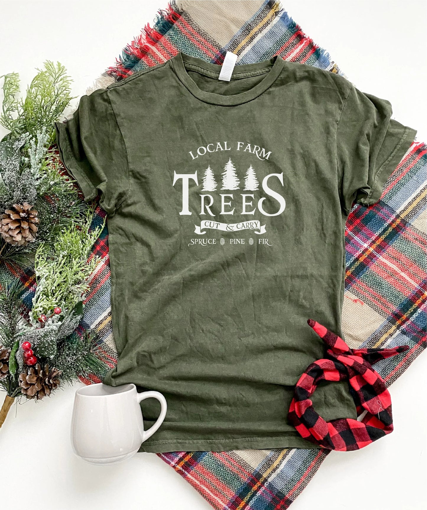 PREORDER: Local farm trees (many styles & colors)