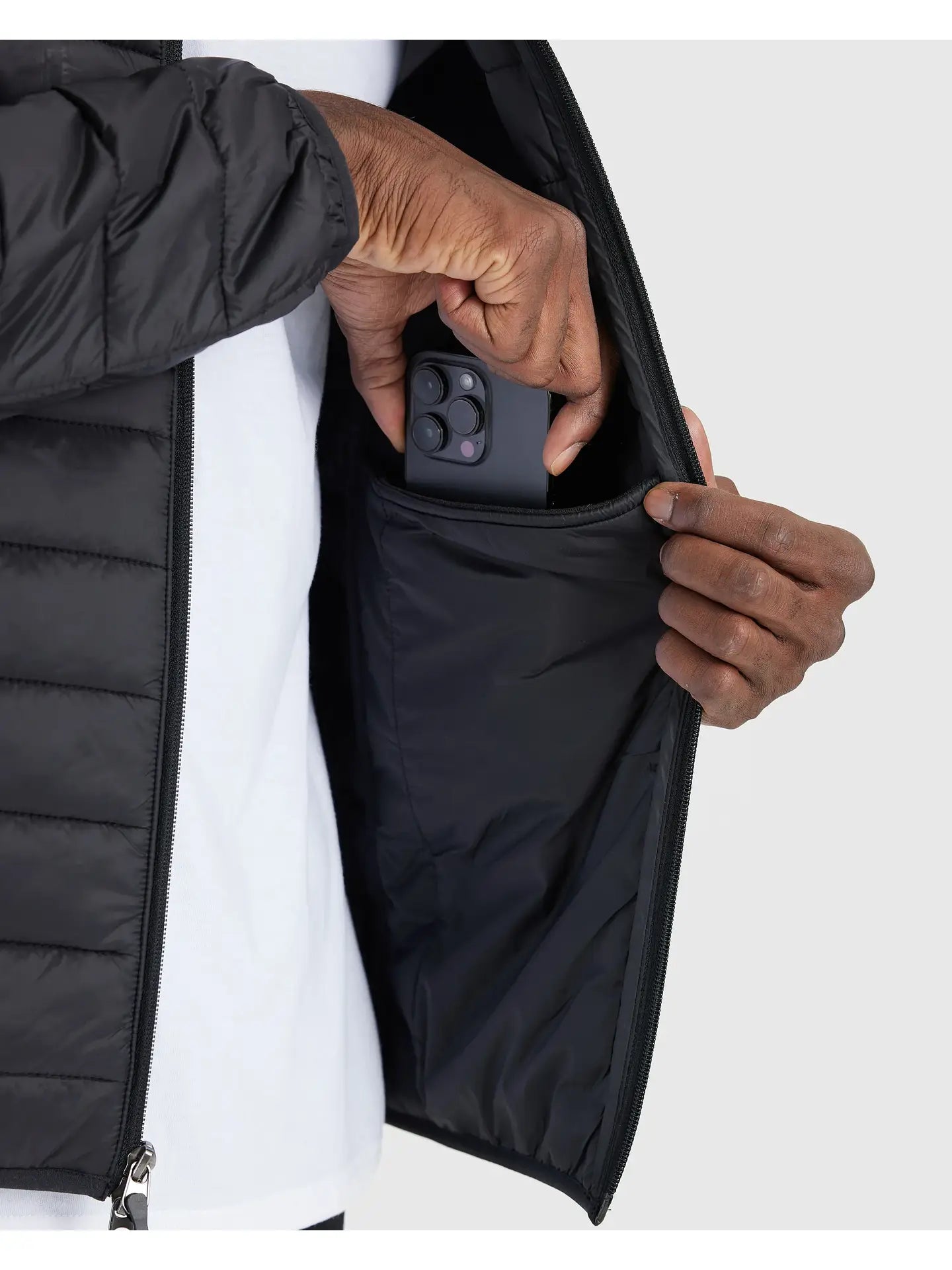 PREORDER: Men's Black Puffer Jacket