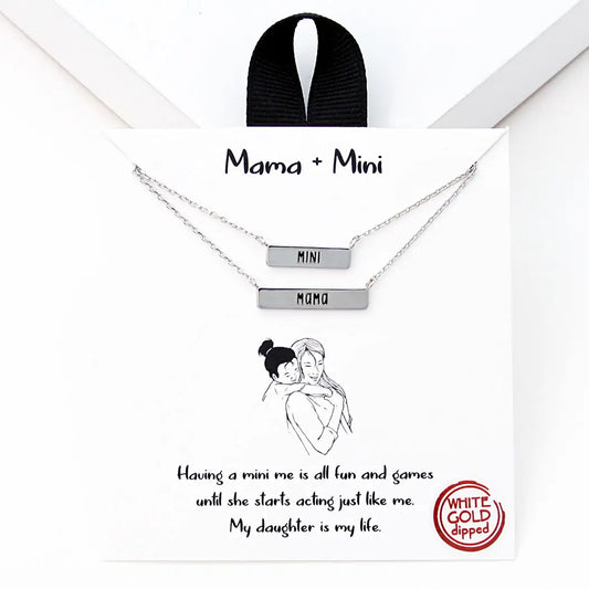 PREORDER: Mama Mini Necklace Set (2 options)