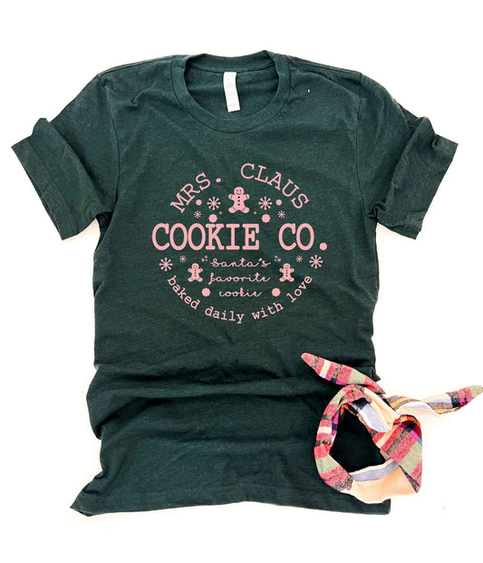 PREORDER: Mrs. Claus Cookie Co tee