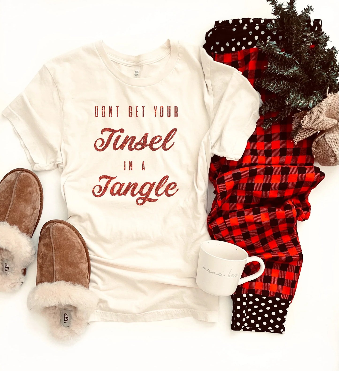 PREORDER: Tinsel in a tangle (tee, sweatshirt, hoodie)