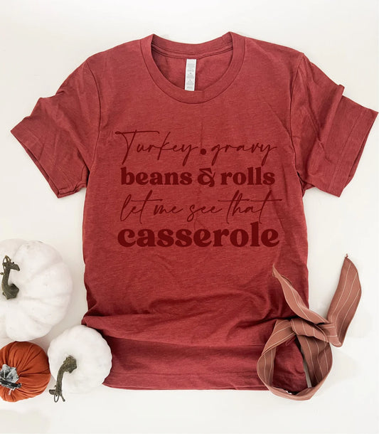 PREORDER: Turkey Gravy Casserole Tee